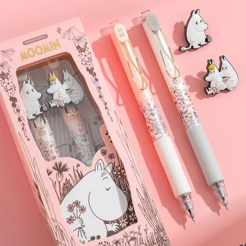 Stationery Warehouse - Canetas Gel Retráteis Moomin Fofas 0.5mm