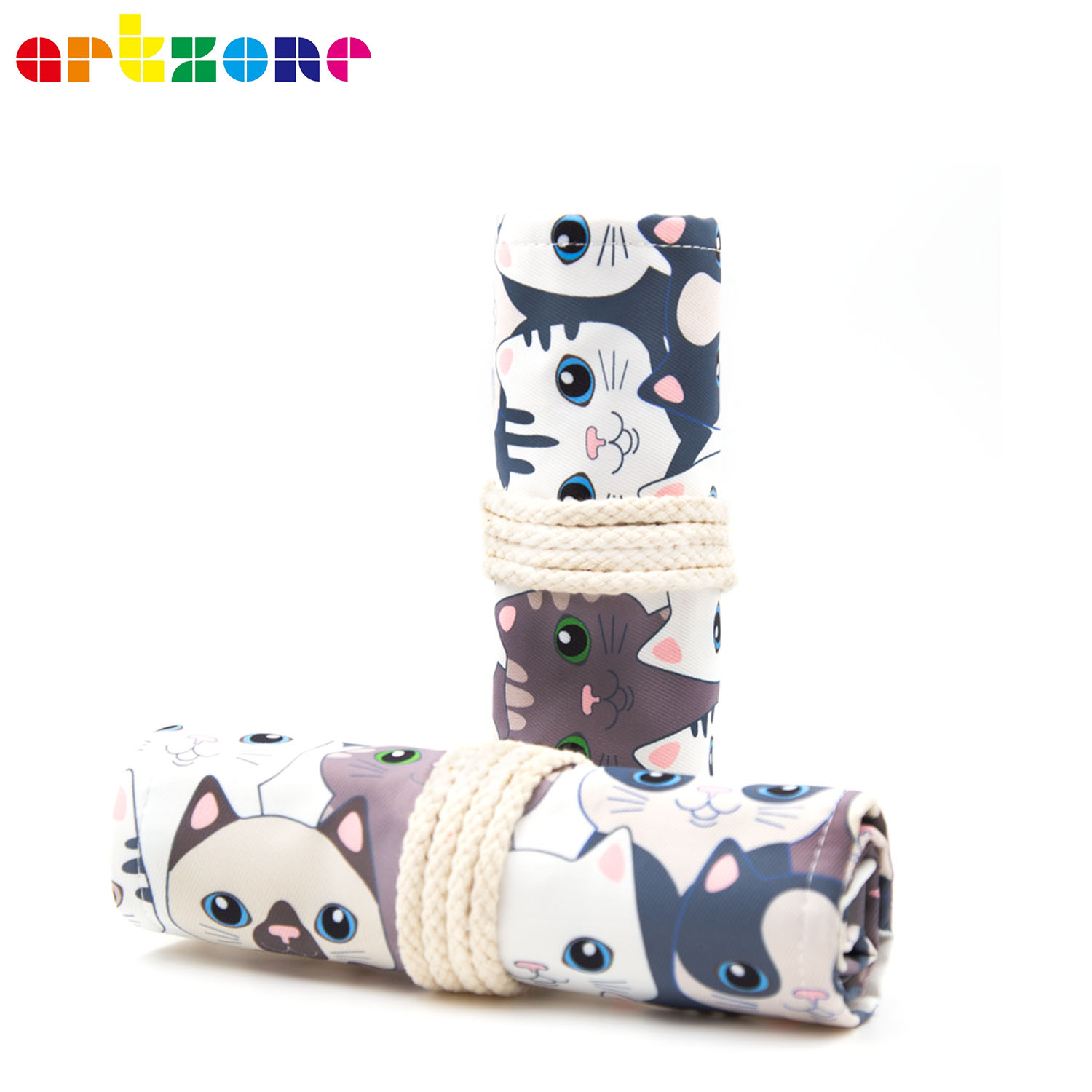 Pen Pouch Roll - Art Pen Storage Bag, Lápis Case,
