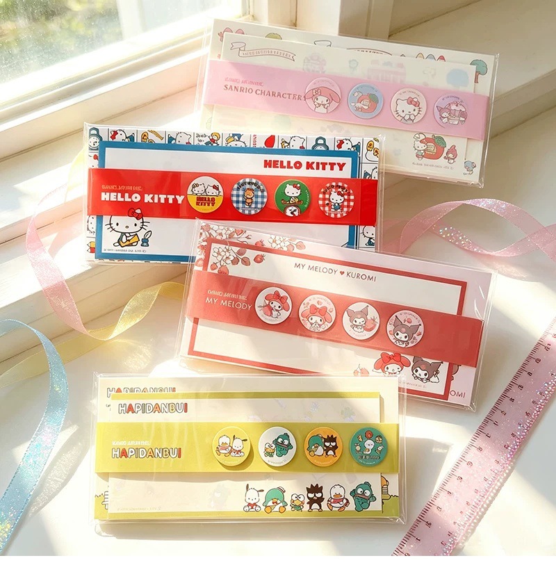 Office Supply Office Stationery Items - Conjunto de Notas Adesivas Sanrio Hello
