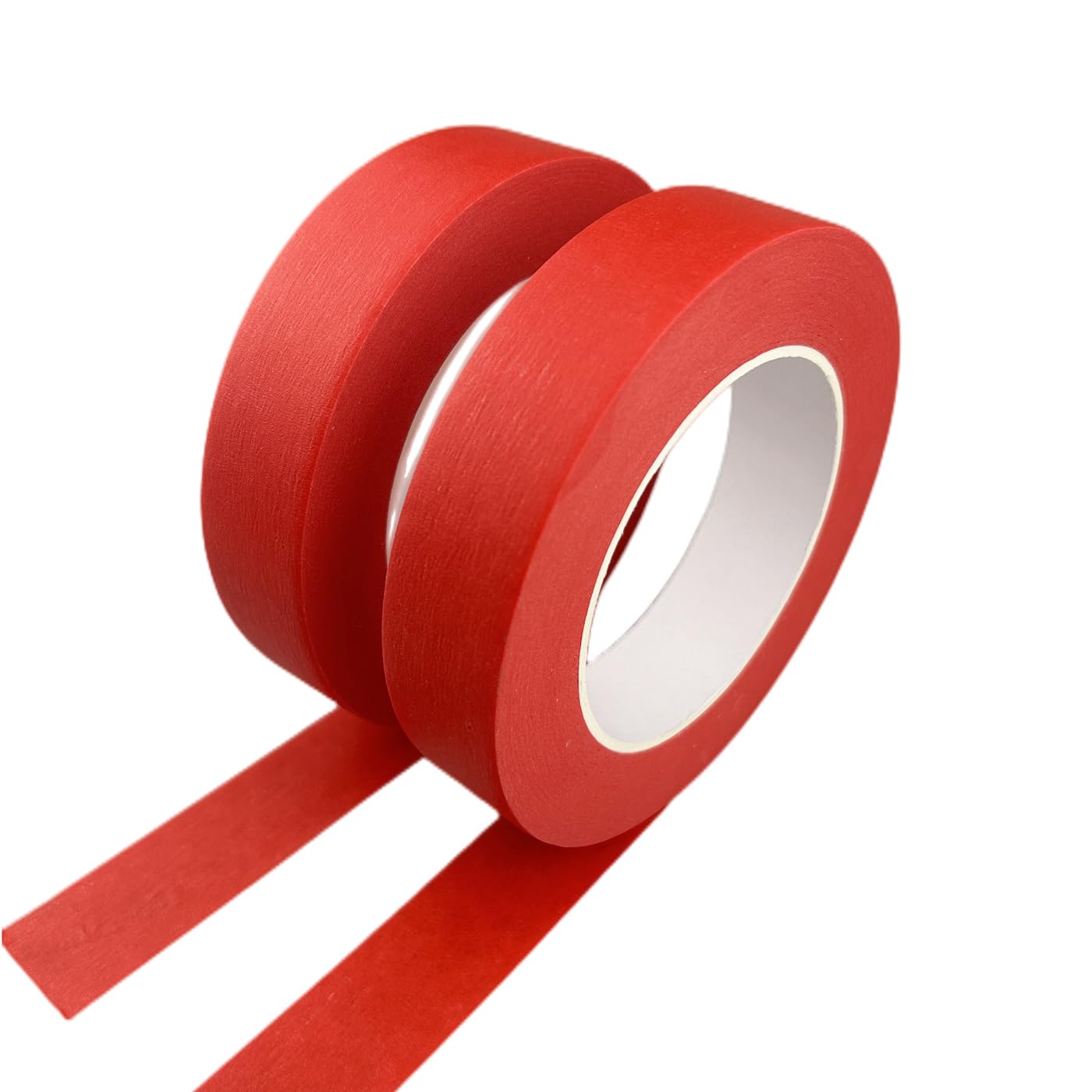 Label Printer Tape - 2 Rolos de Fita Adesiva Vermelha