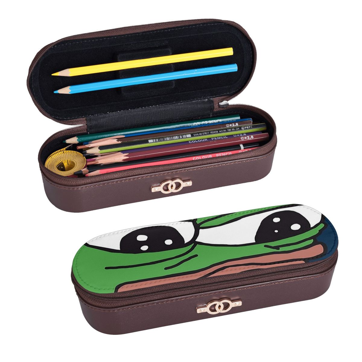 Stationery Office And School Supply Stores - Estojo de Couro de Alta Qualidade