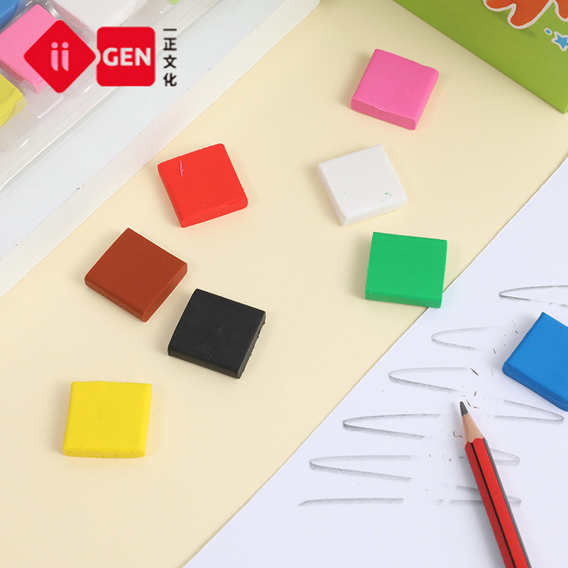 Rubber Eraser Kneaded - 8 pçs/lote alta qualidade doces cor