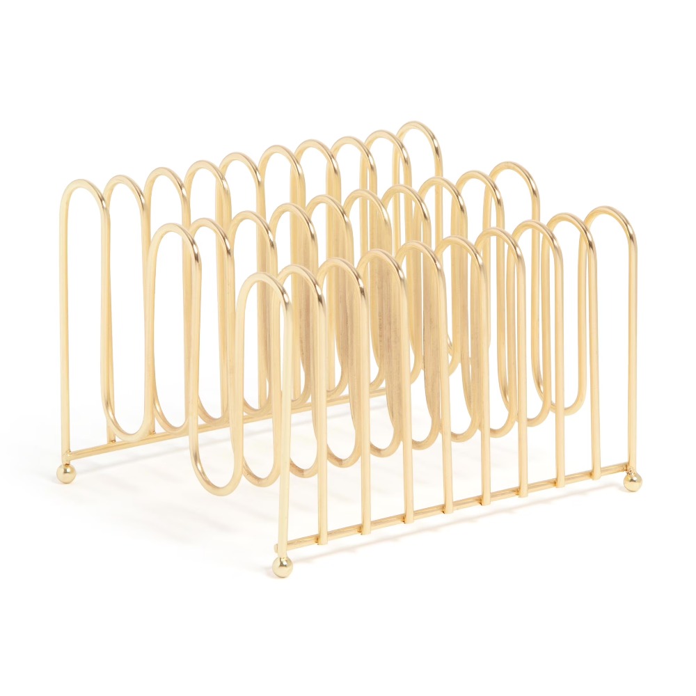 Supply Of Office Stationery - Organizador de Mesa em Arame Dourado