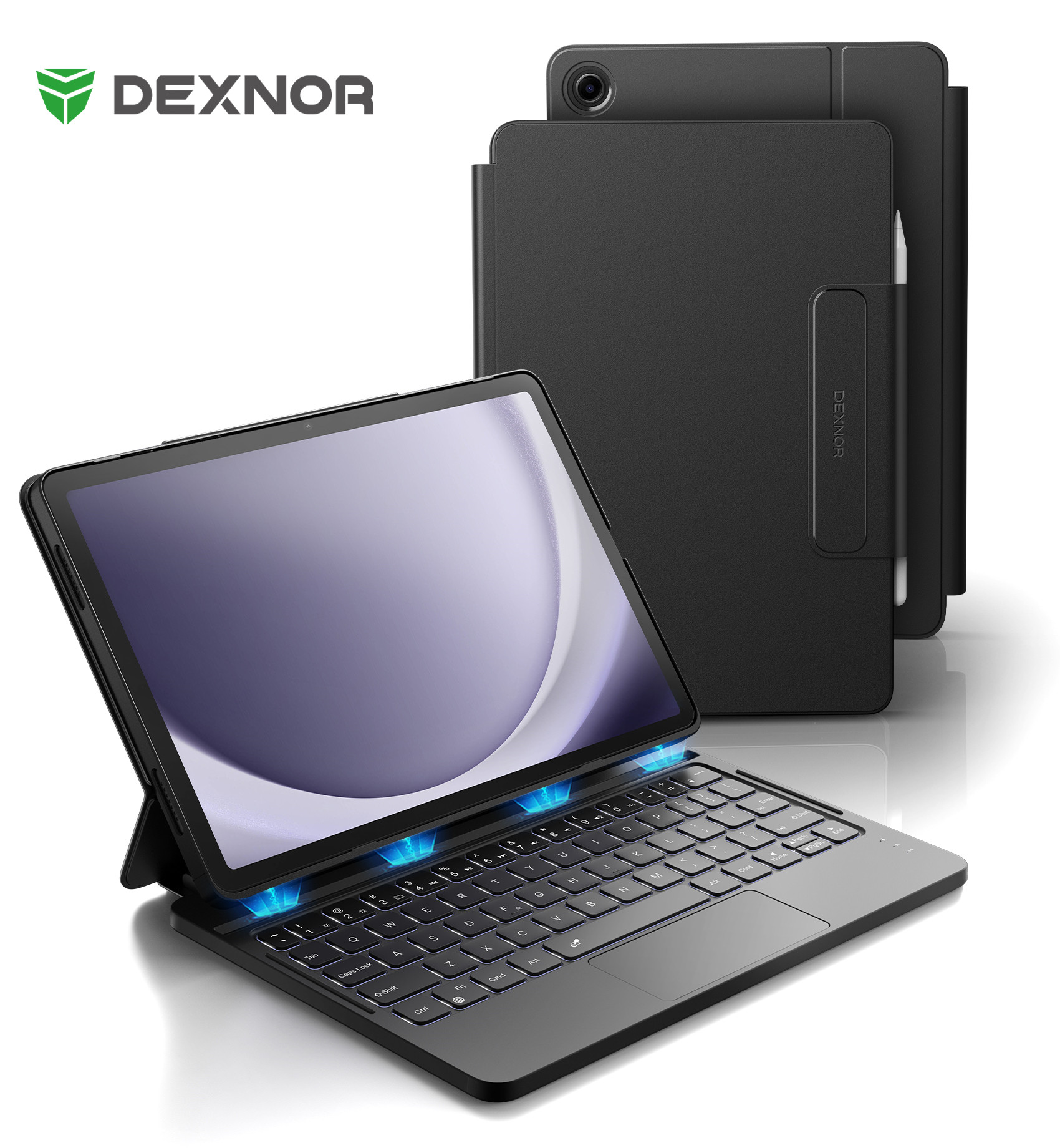 Sticky Note Cube - Capa com Teclado para Samsung Galaxy