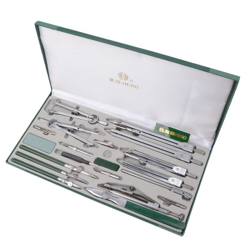 Compass Geometry Set - Conjunto de Compasso de Metal Hero: