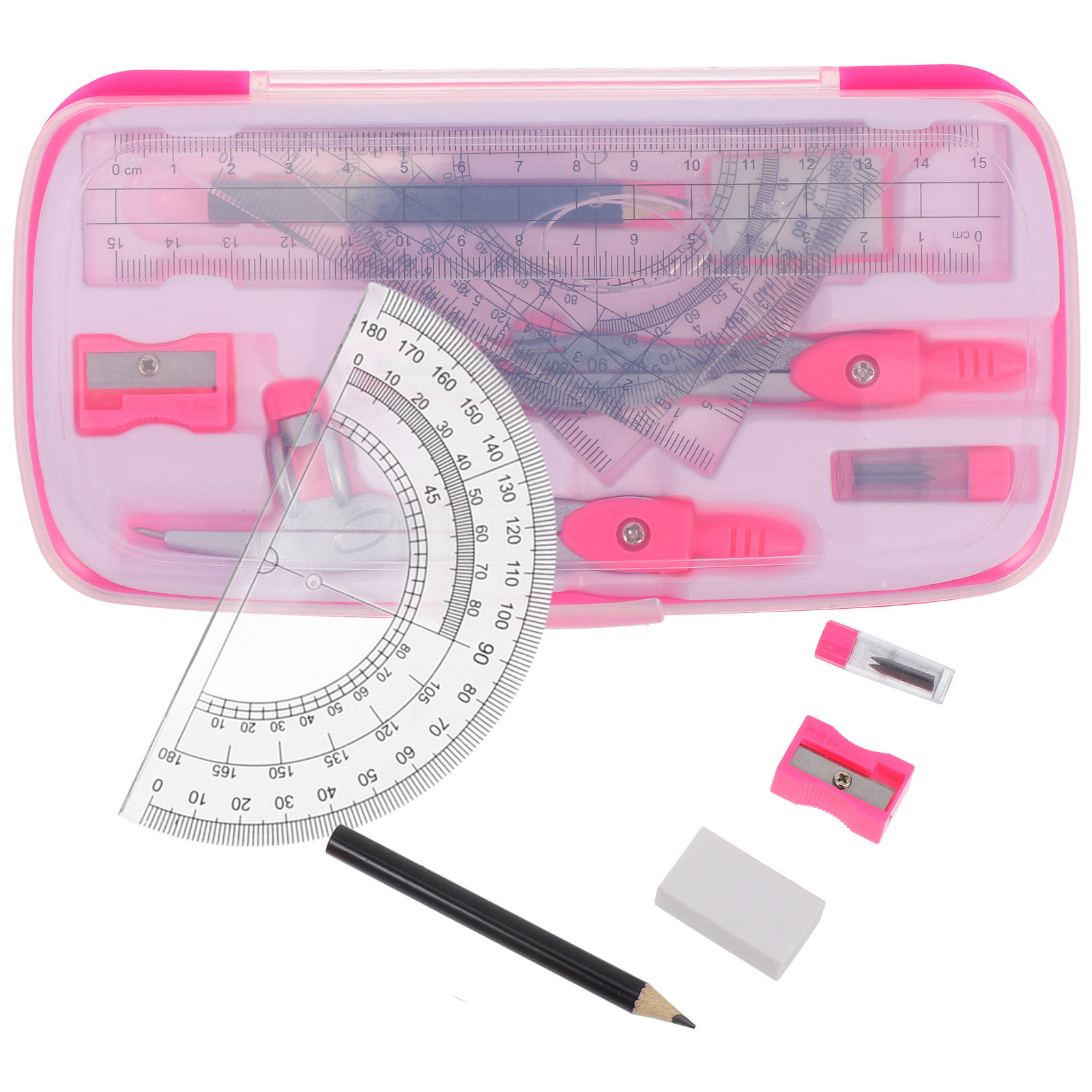 Compass Geometry Set - Conjunto de Compasso Portátil Leve com