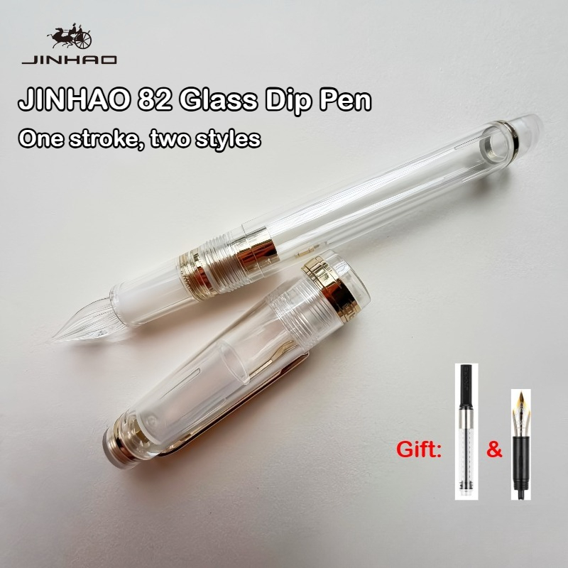 Fountain Pen Ink - Canetas de Vidro JINHAO 82 com