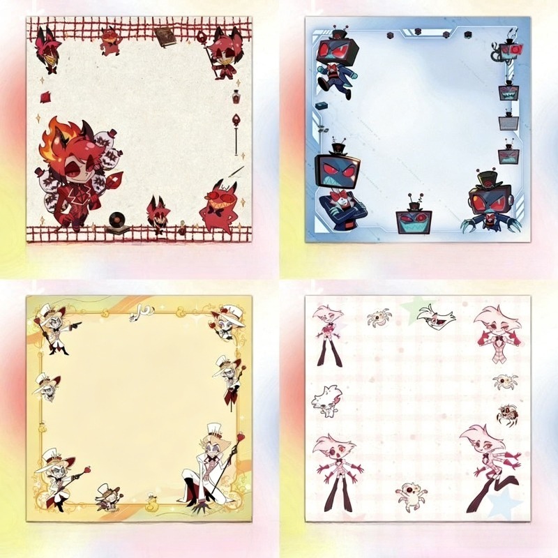 Stationery Warehouse - 4 Peças de Notas Adesivas Fofas