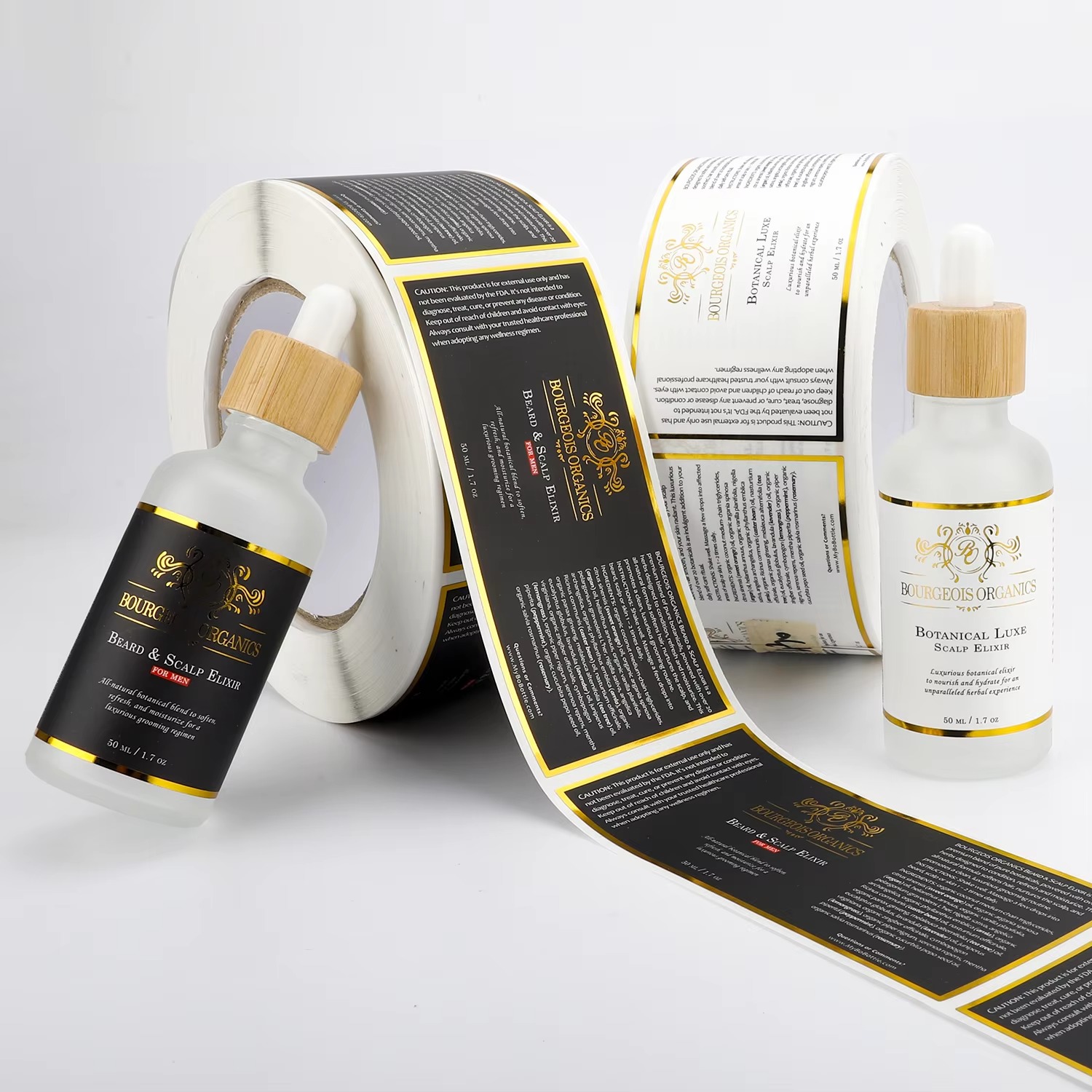 Sticker Label Roll - Impermeável personalizado | Etiqueta de rolo