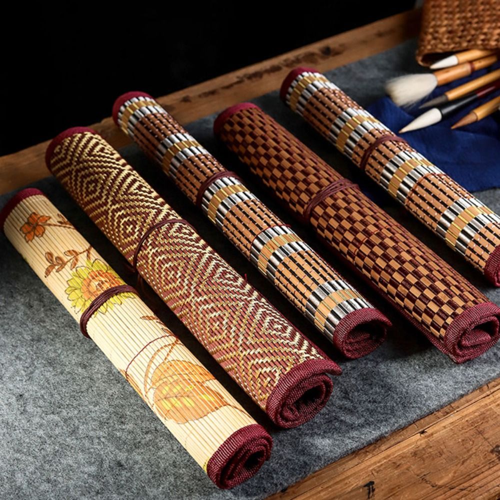 Pen Pouch Roll - Suporte para pincéis de pintura de