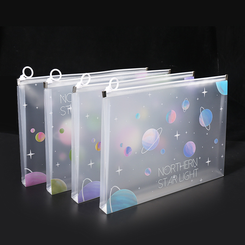 Supply Of Office Stationery - 4/12 pçs a4 espaço zíper pasta