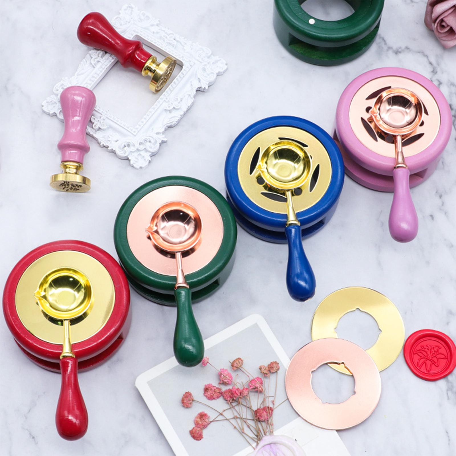 Kit de Aquecedor de Cera com F - Wax Seal Stamp Kit avaliação e preço