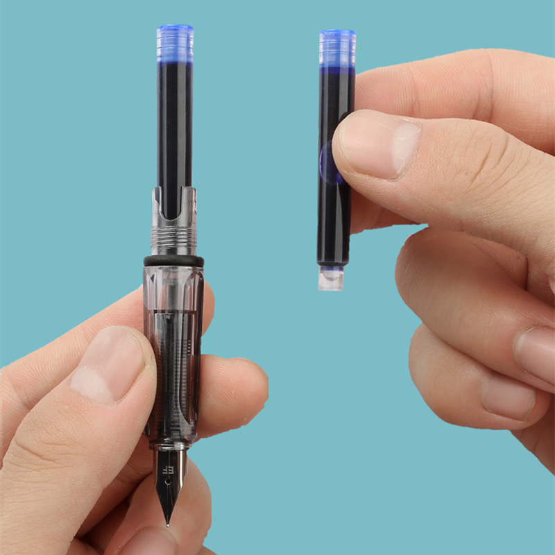 Caneta tinteiro descartável 2. - Gel Ink Pen Set avaliação e preço