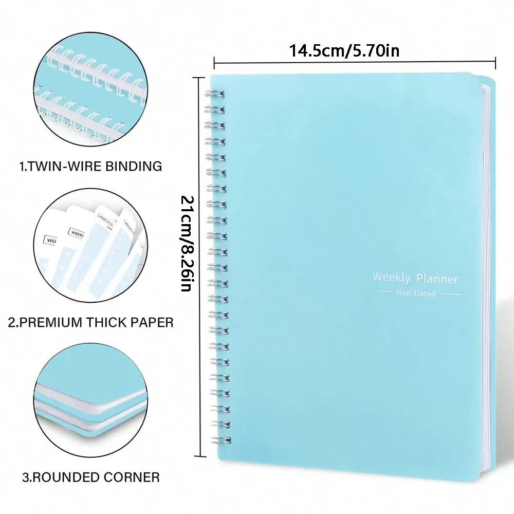 Planejador Semanal A5, Caderno - Planner Weekly Budget avaliação e preço