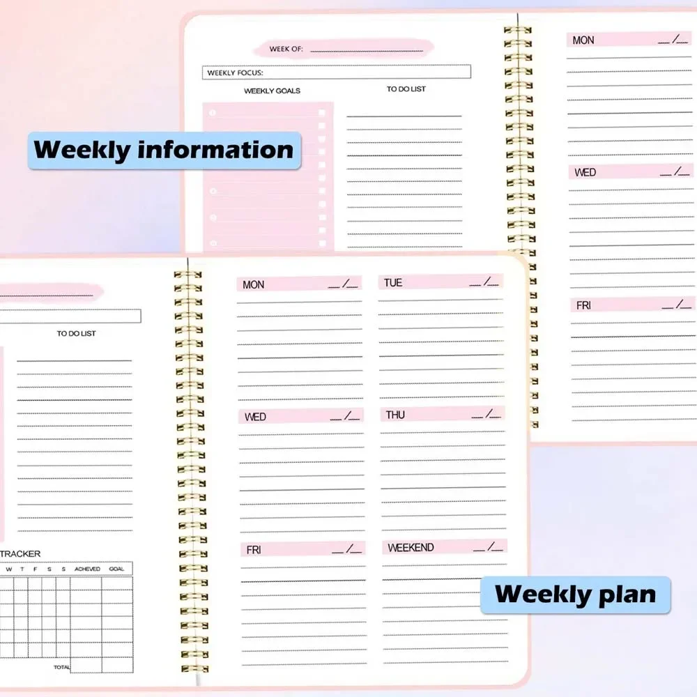Planejador Semanal A5, Caderno - Planner Weekly Budget avaliação e preço