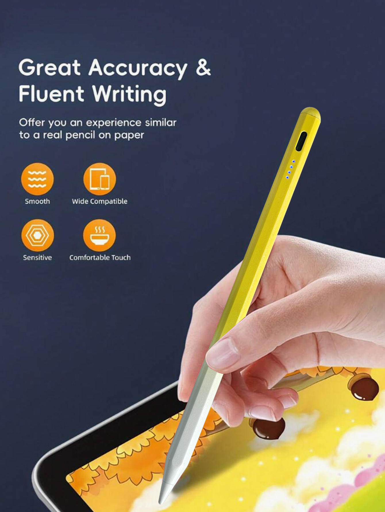 Novo Caneta Stylus Universal p - Sticky Note Cube avaliação e preço