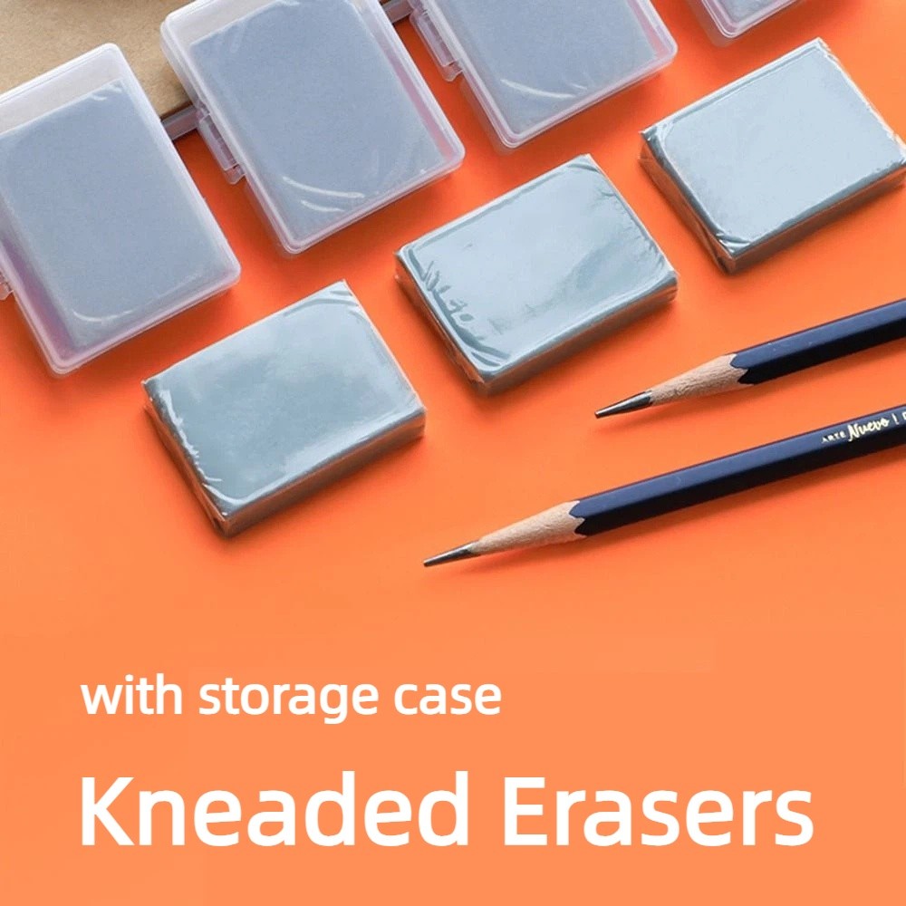 4 pçs correção macia esboçar b - Rubber Eraser Kneaded avaliação e preço