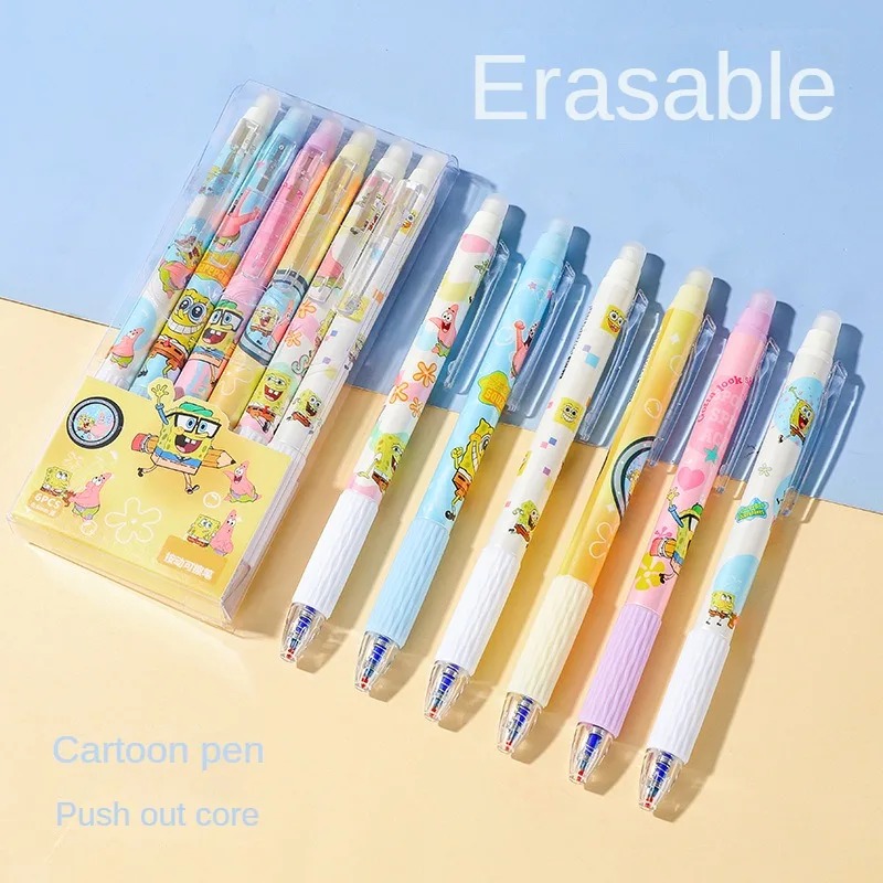 Conjunto de 6 canetas apagávei - Gel Ink Pen Set avaliação e preço