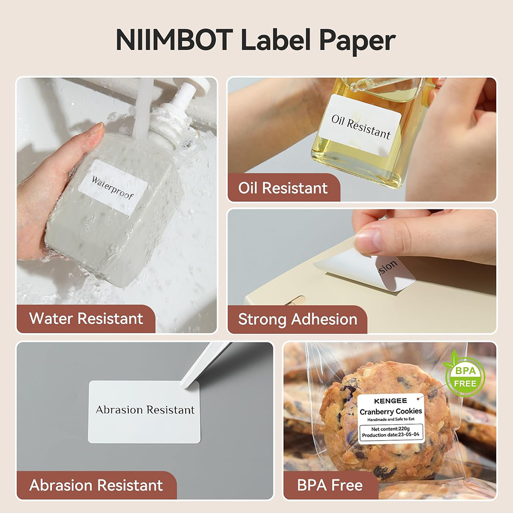 Etiqueta térmica NIIMBOT para  - Label Printer Tape avaliação e preço