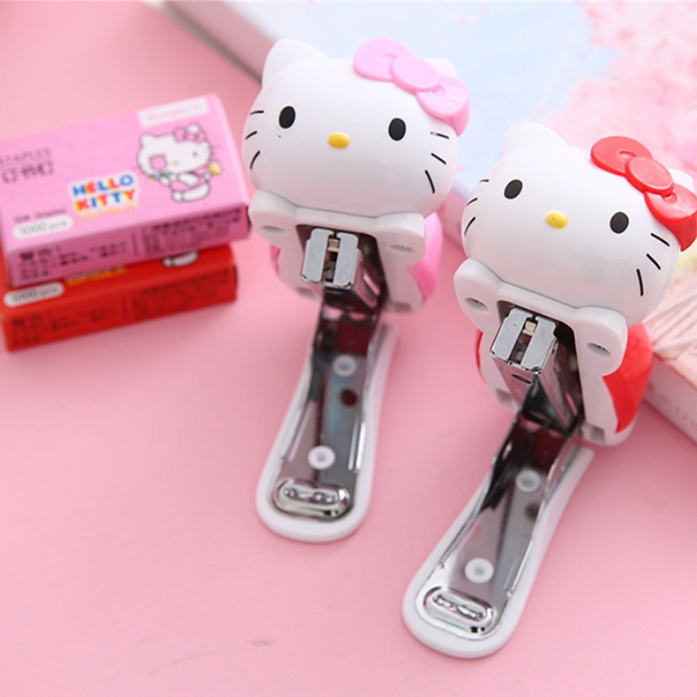 Conjunto de Grampeador Sanrio  - Office Supply Office Stationery Items avaliação e preço