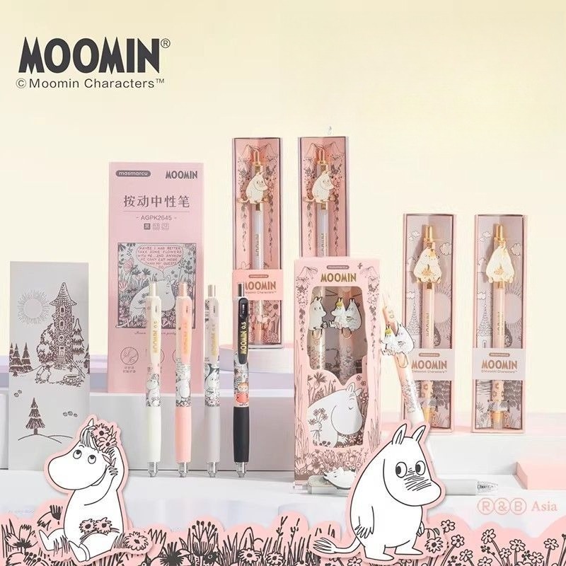Canetas Gel Retráteis Moomin F - Stationery Warehouse avaliação e preço