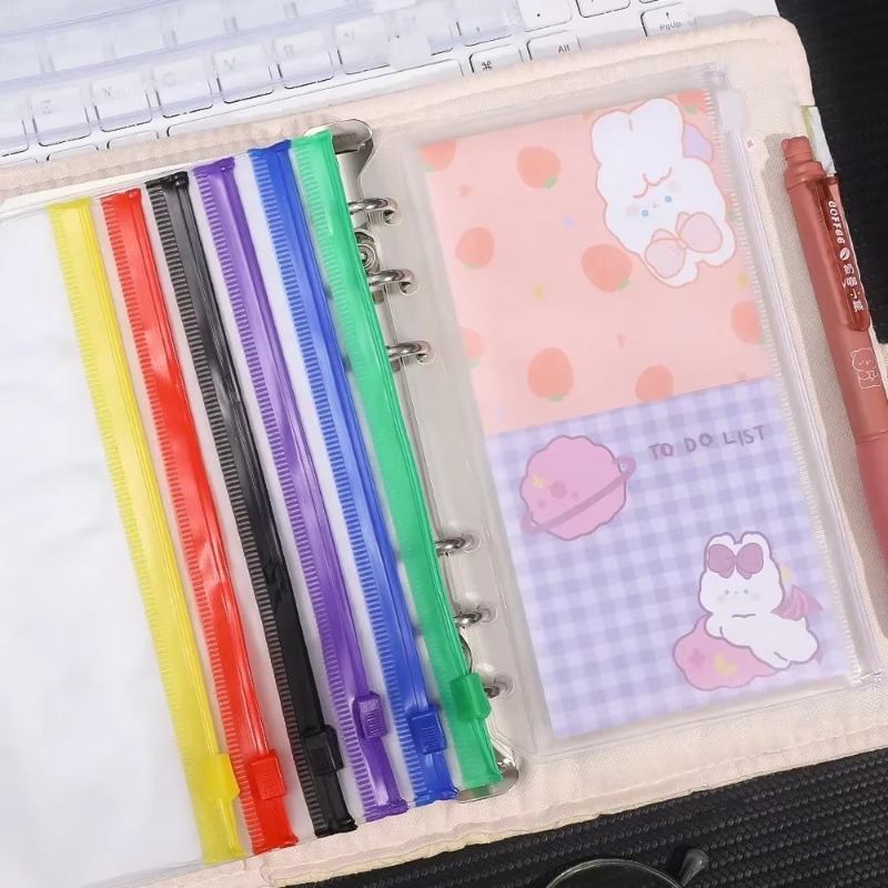 2-12 Peças Bolsas Transparente - Planner Weekly Budget avaliação e preço