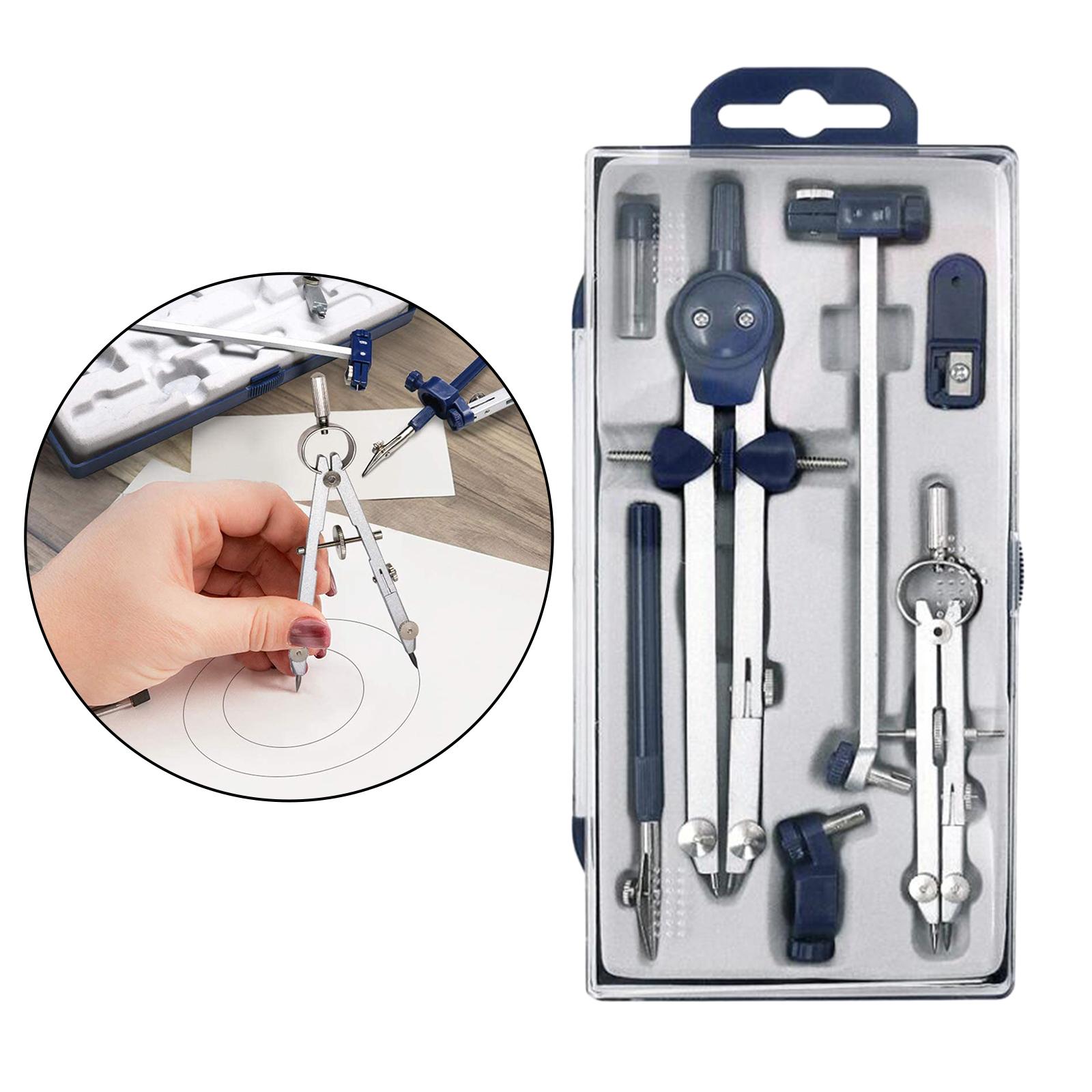 Conjunto de geometria de 7 peç - Compass Geometry Set avaliação e preço