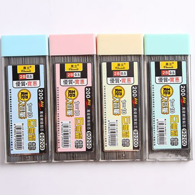 Novo【200 Peças de Minas para L - Mechanical Pencil Lead avaliação e preço