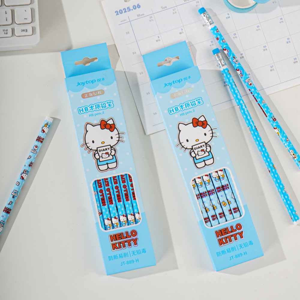 Conjunto de lápis sanrio hello - Stationery Warehouse avaliação e preço