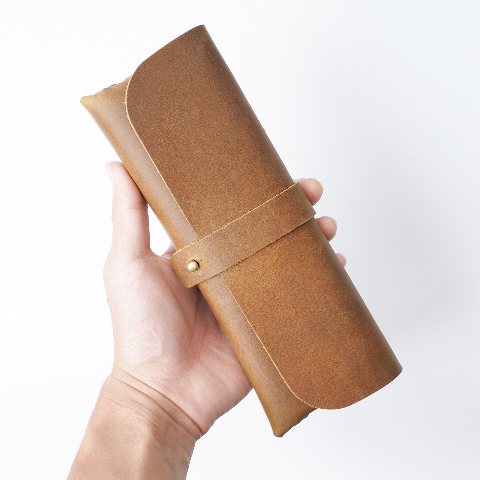 Estojo de couro genuíno para l - Pen Pouch Roll avaliação e preço