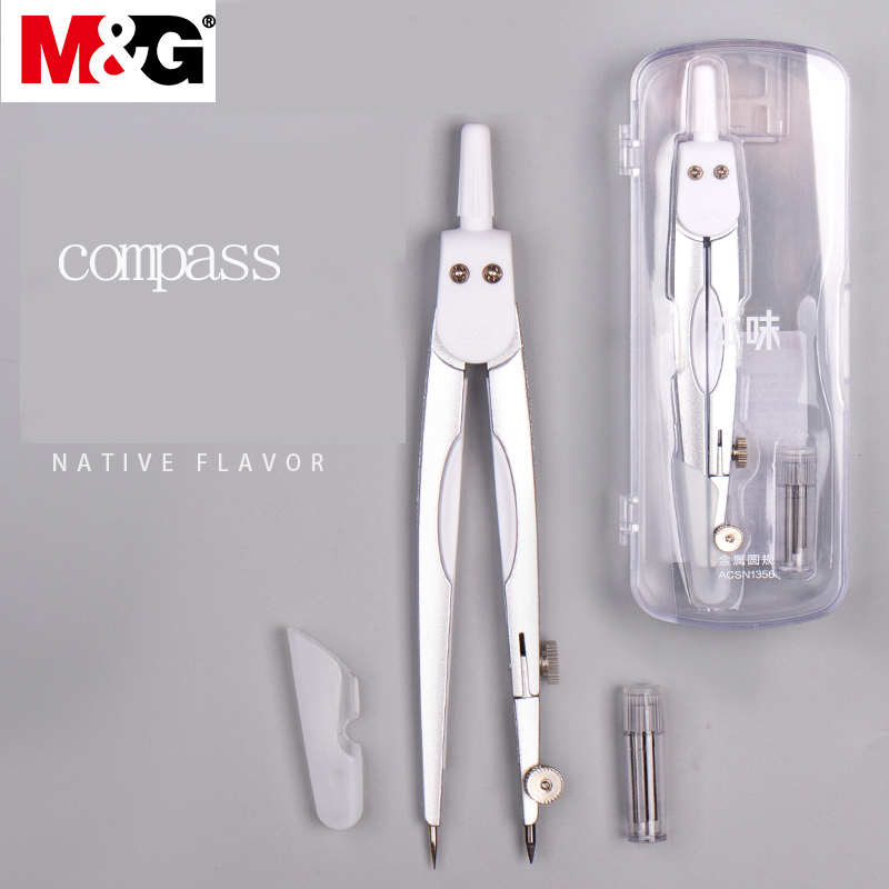 Compasso Escolar M&G, Ferramen - Compass Geometry Set avaliação e preço