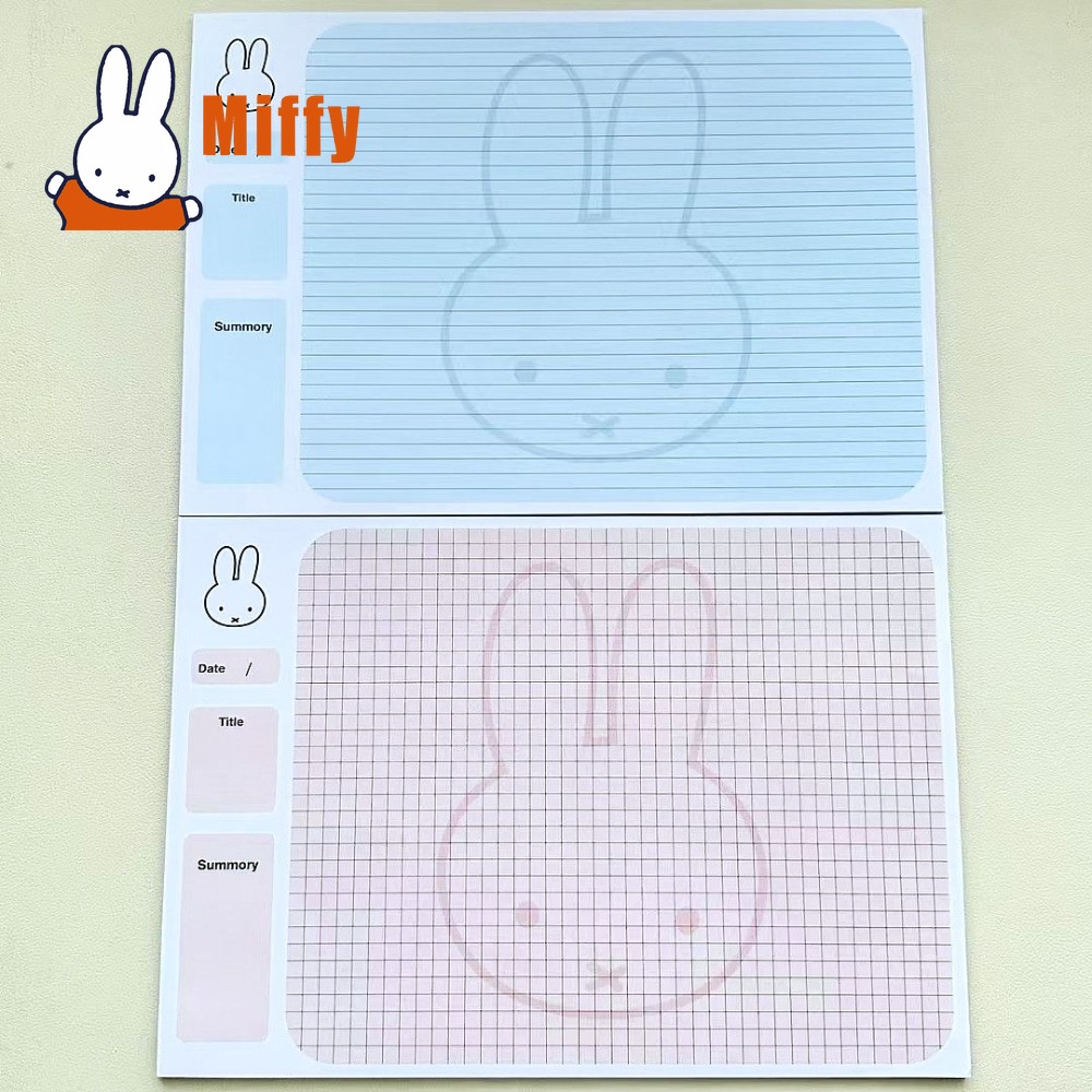 Bloco de Notas Kawaii Miffy, C - Office Supply Office Stationery Items avaliação e preço