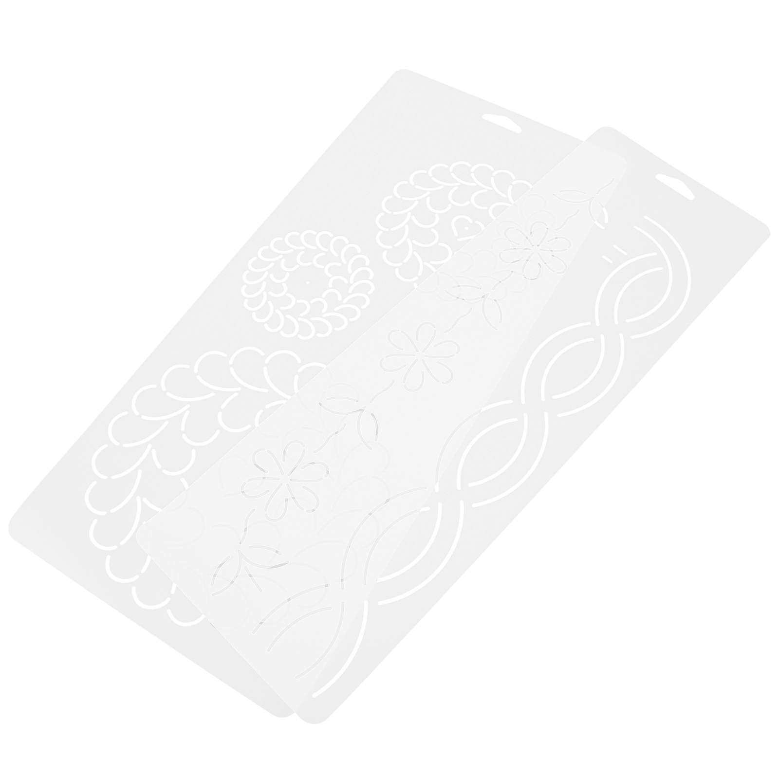 Conjunto de 2 Peças de Moldes  - Ruler Set Transparent avaliação e preço