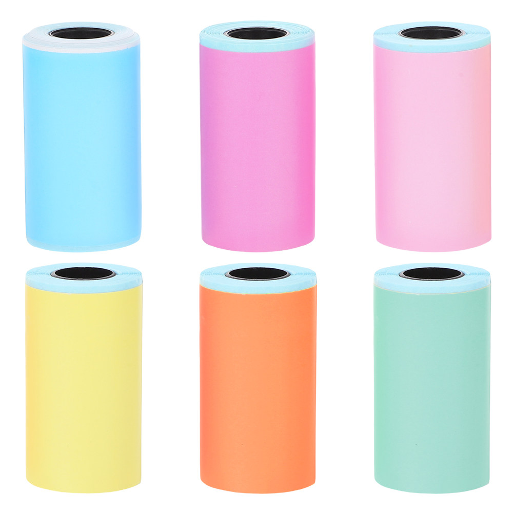6 rolos de papel para impresso - Sticker Label Roll avaliação e preço