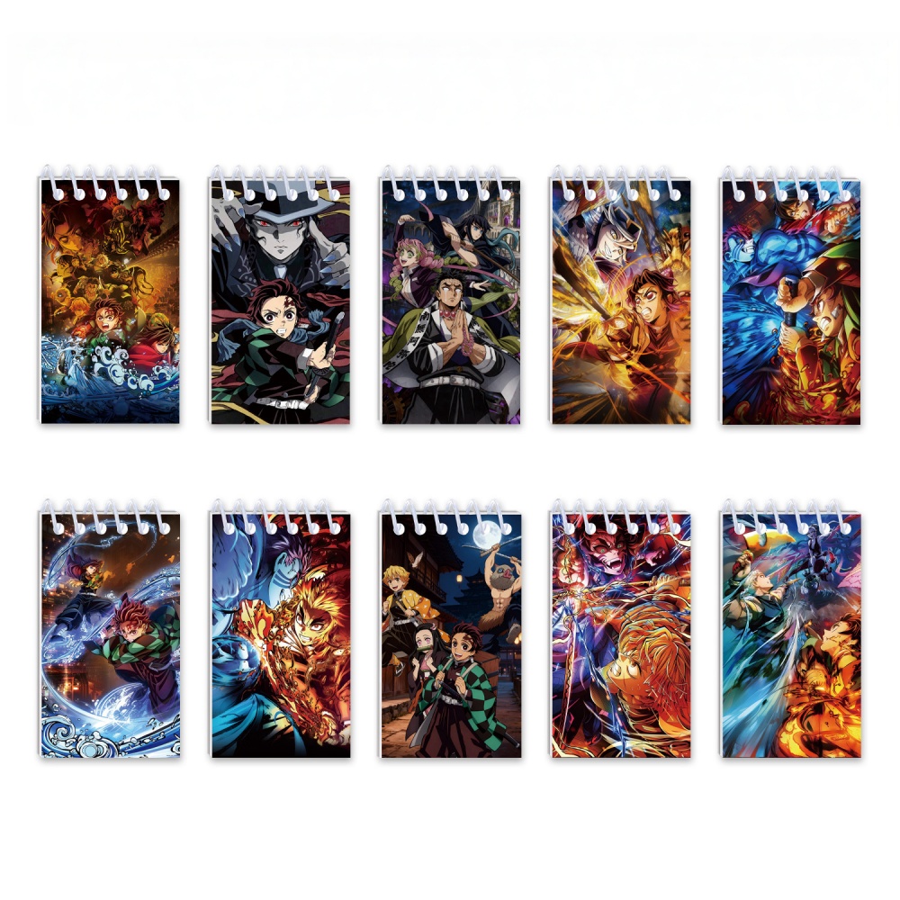 10 Blocos de Notas Demon Slaye - Supply Of Office Stationery avaliação e preço