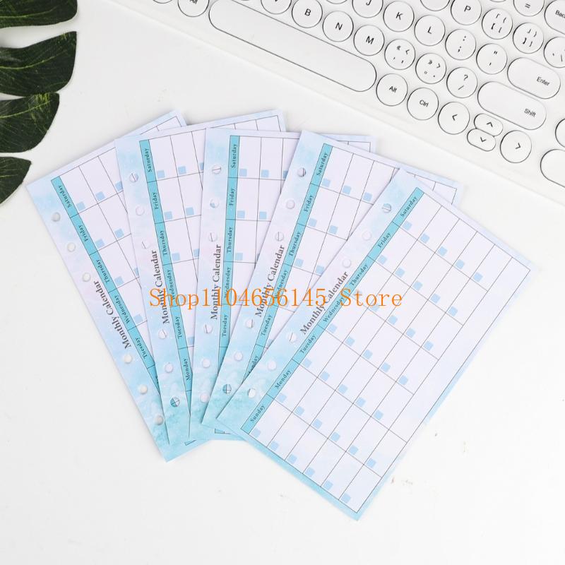 Folha forrada de papel de reca - Planner Weekly Budget avaliação e preço