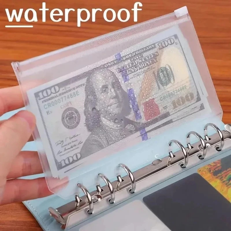 6/12/18 peças Bolsas com Zíper - Planner Weekly Budget avaliação e preço