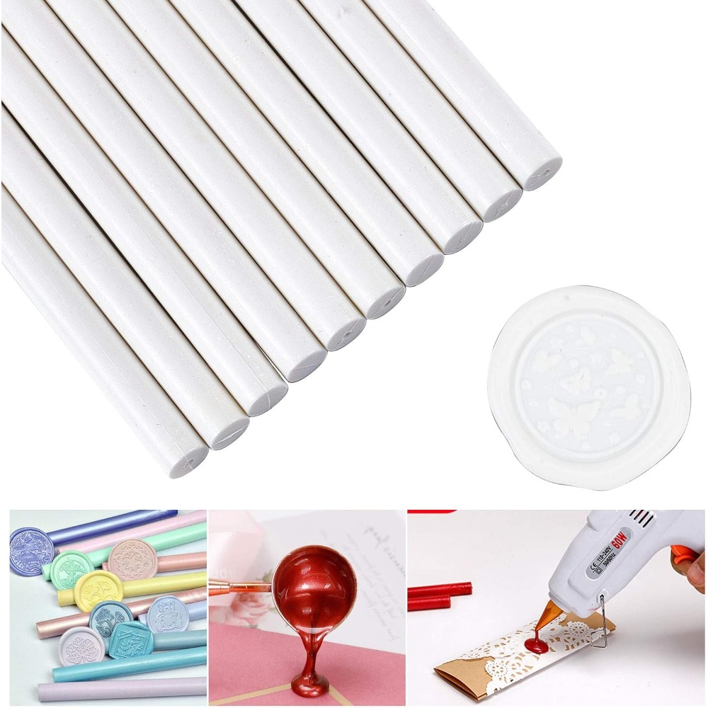 20 peças de bastões de cera de - Wax Seal Stamp Kit avaliação e preço