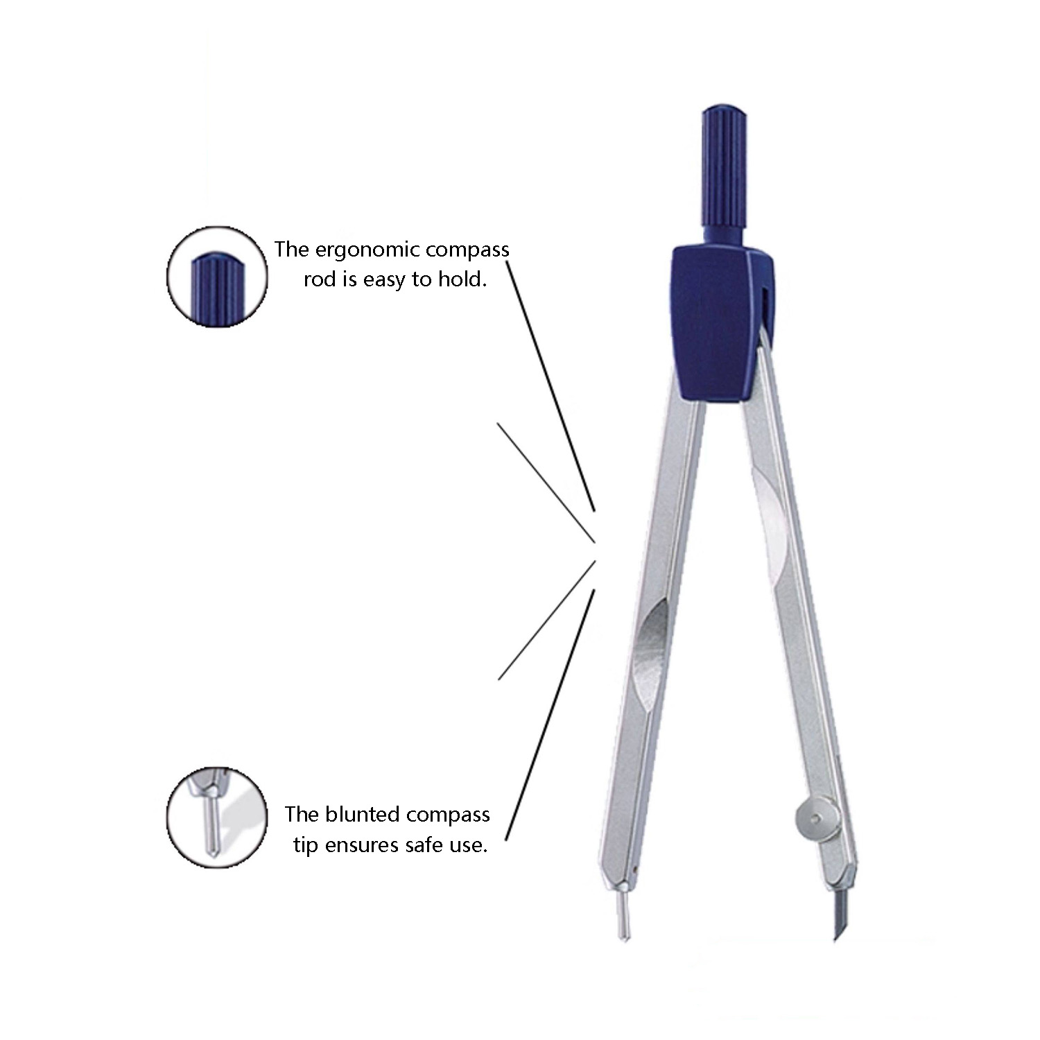 Conjunto de Matemática Geométr - Compass Geometry Set avaliação e preço