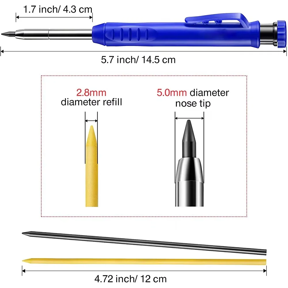 Conjunto de lápis de carpintei - Mechanical Pencil Lead avaliação e preço