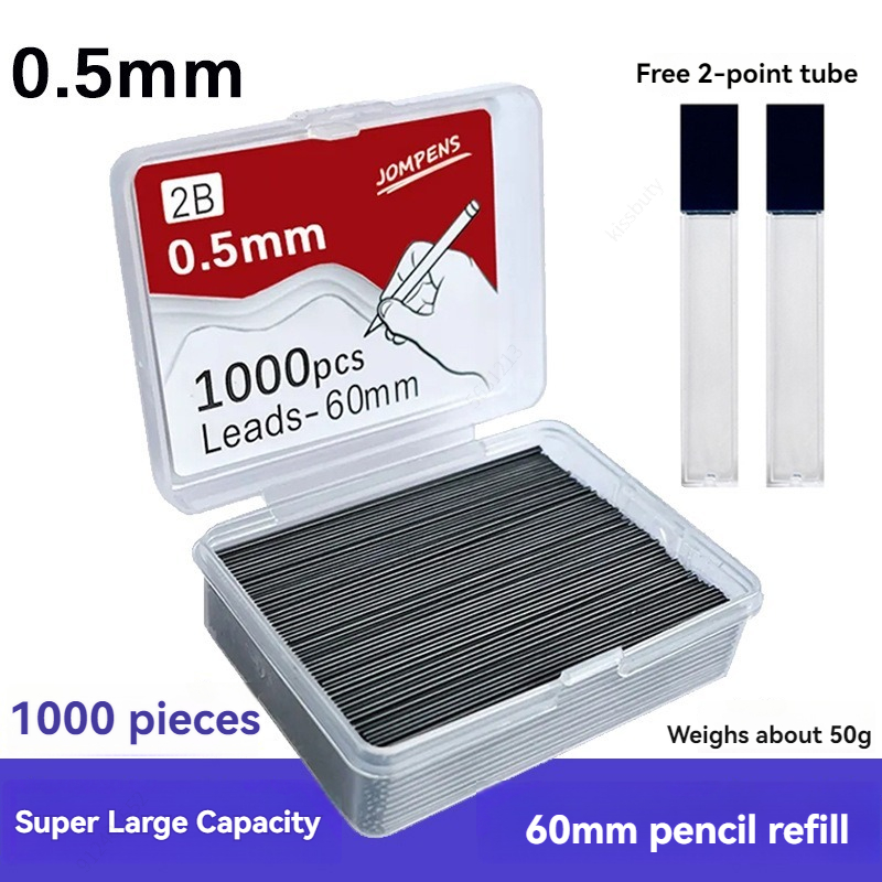 1000 peças lápis mecânico chum - Mechanical Pencil Lead avaliação e preço