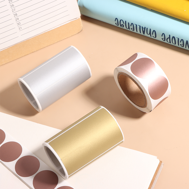 Novo 300 pces/rolo scratch off - Sticker Label Roll avaliação e preço
