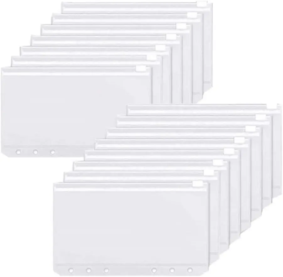 Bolsos para fichário a6, 6 bur - Planner Weekly Budget avaliação e preço
