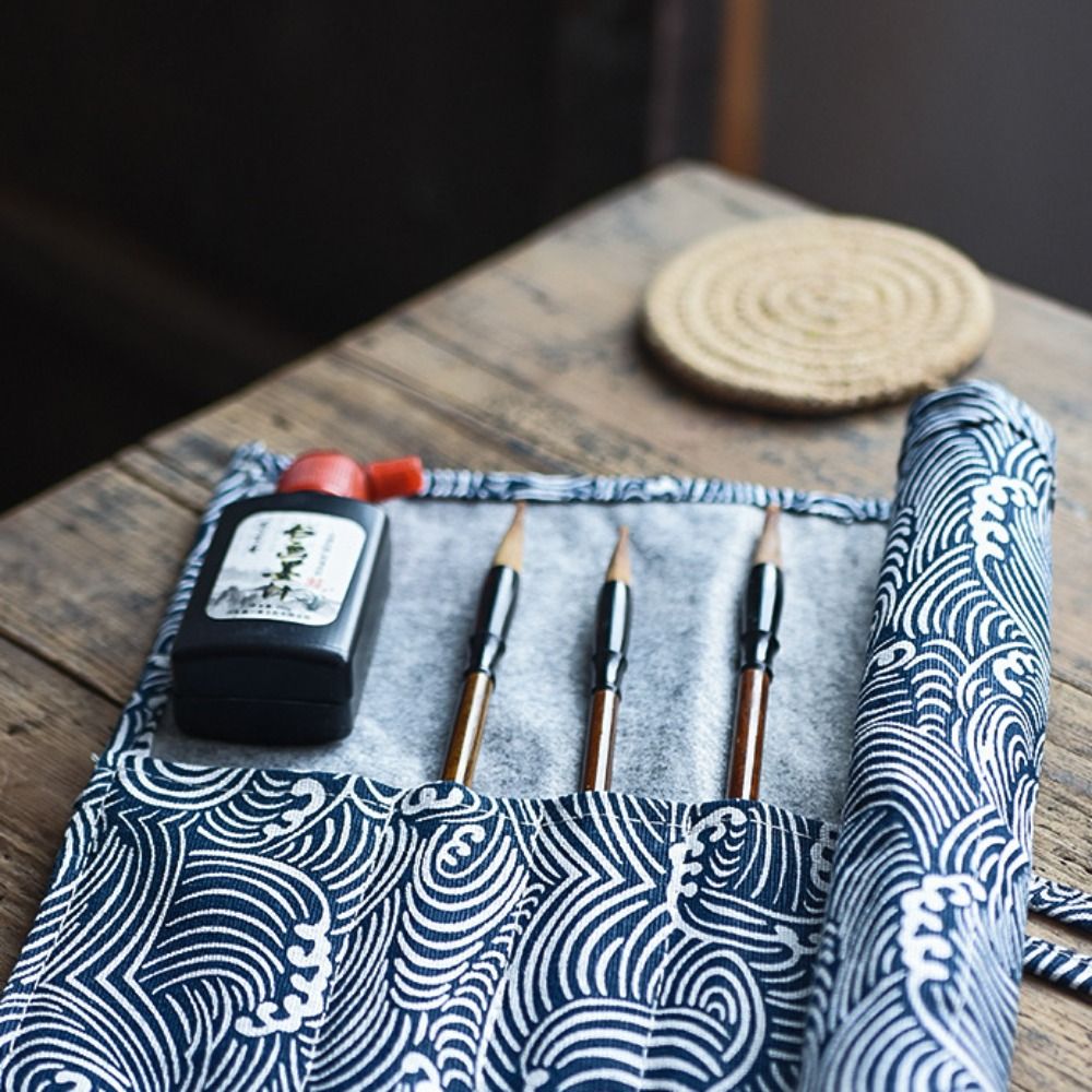 Estojo de Canetas Estilo Chinê - Pen Pouch Roll avaliação e preço