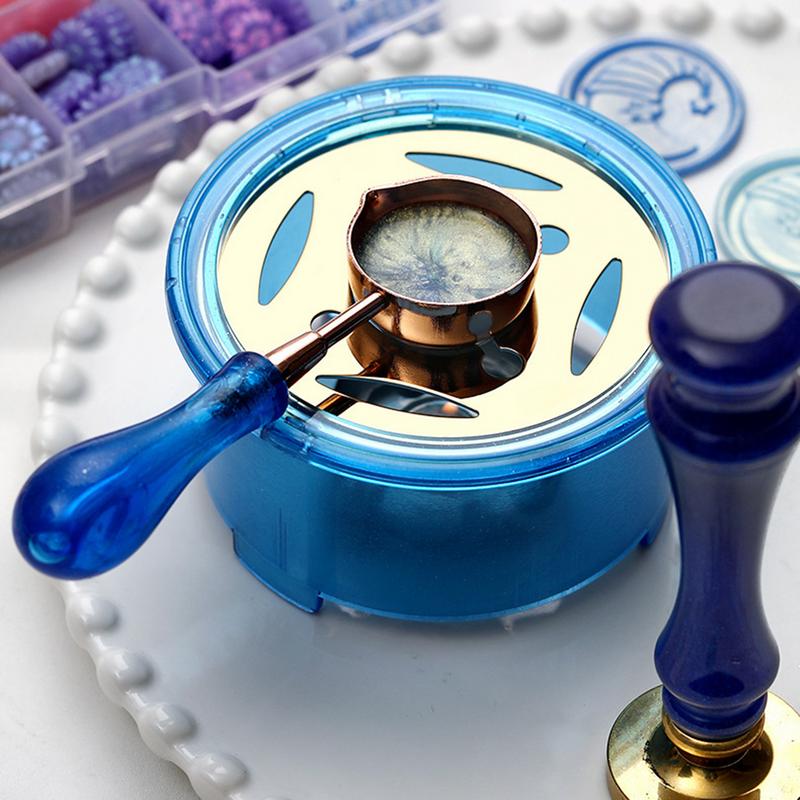 Selagem Cera Melter Colher Aqu - Wax Seal Stamp Kit avaliação e preço