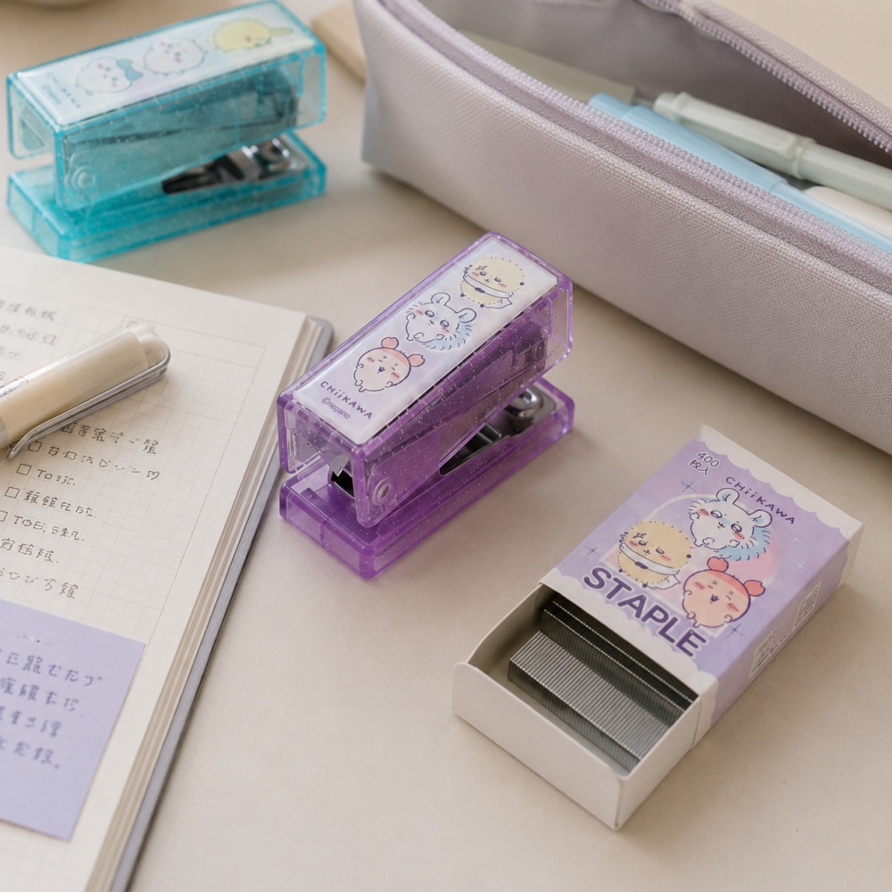 Conjunto de Grampeador Chiikaw - Office Supply Office Stationery Items avaliação e preço