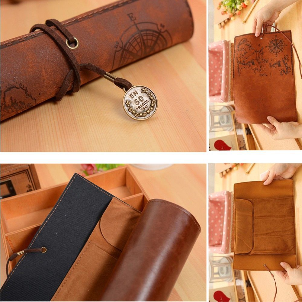 Estojo de Luxo Retrô Exclusivo - Pen Pouch Roll avaliação e preço