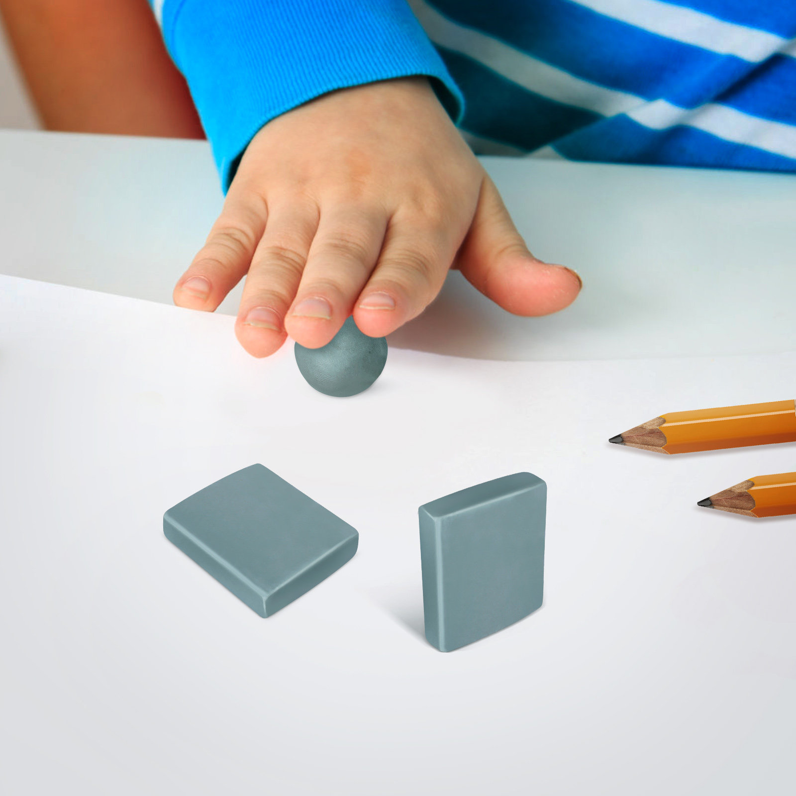 12 Borrachas Moldáveis para Ar - Rubber Eraser Kneaded avaliação e preço