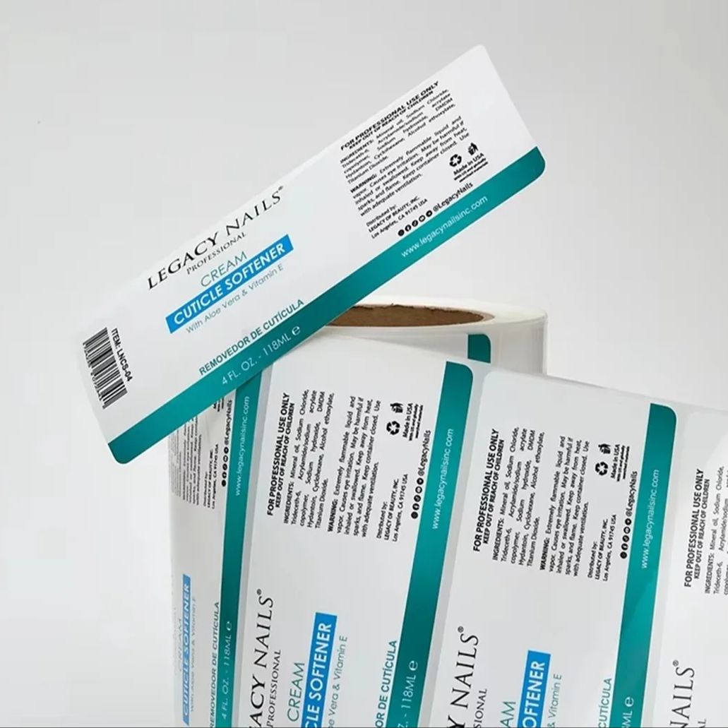 Etiquetas adesivas de vinil à  - Sticker Label Roll avaliação e preço