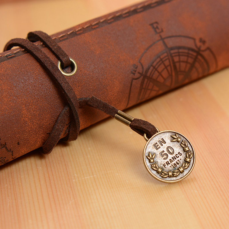 Vintage retro mapa do tesouro  - Pen Pouch Roll avaliação e preço